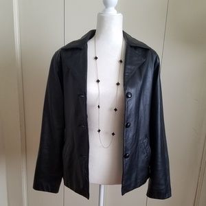 Authentic black Leather jacket